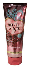 New Bath  Body Works Velvet Sugar 24 HR Moisture Shea Body Cream, 8 OZ