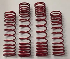 Slash® Stampede® Progressive Springs F/R Raptor® HD Ultra Red By VG Racing VGR