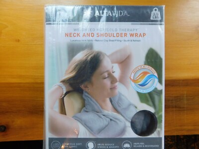 ALTAVIDA Weighted Hot/Cold Therapy Neck & Shoulder Wrap