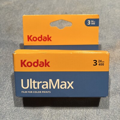Kodak GC/UltraMax 400 Color Negative Film (35mm  24 Exposures, 3Pack. Exp 12/25