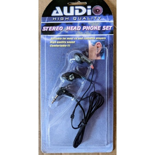 Audio Stereo Head Phone Set of 2 - Picture 2 of 5