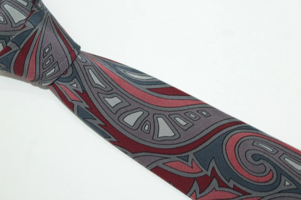 Corbata de seda BARTON MODA Hecha en Italia F66937 Foto 3 de 4