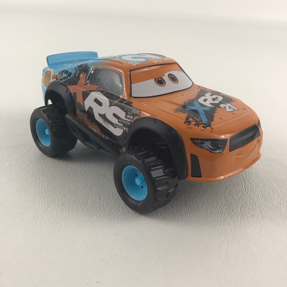Disney Store Cars XRS Mud Racing Speedy Comet Die Cast Pull N Race 4