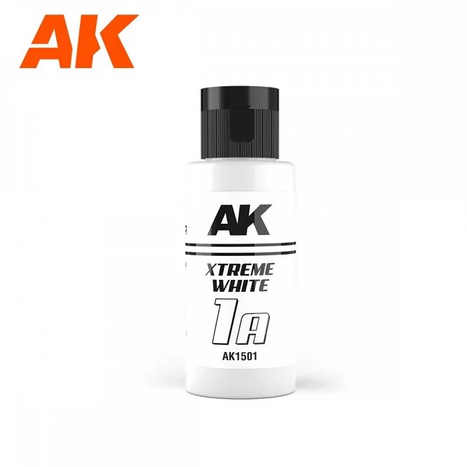 AK Interactive AK1501 - Dual Exo 1A - Xtreme White 60Ml - New