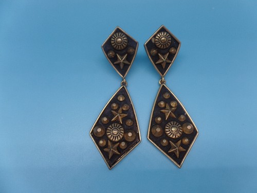 GIVENCHY DROP EARRINGS VINTAGE - 第 1/4 張圖片