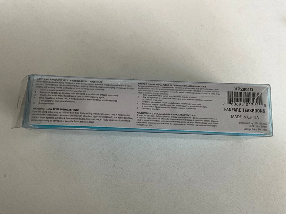 Qualite Fanfare Premium Series Stainless Teaspoons 1DZ NEW - Image 3 of 4