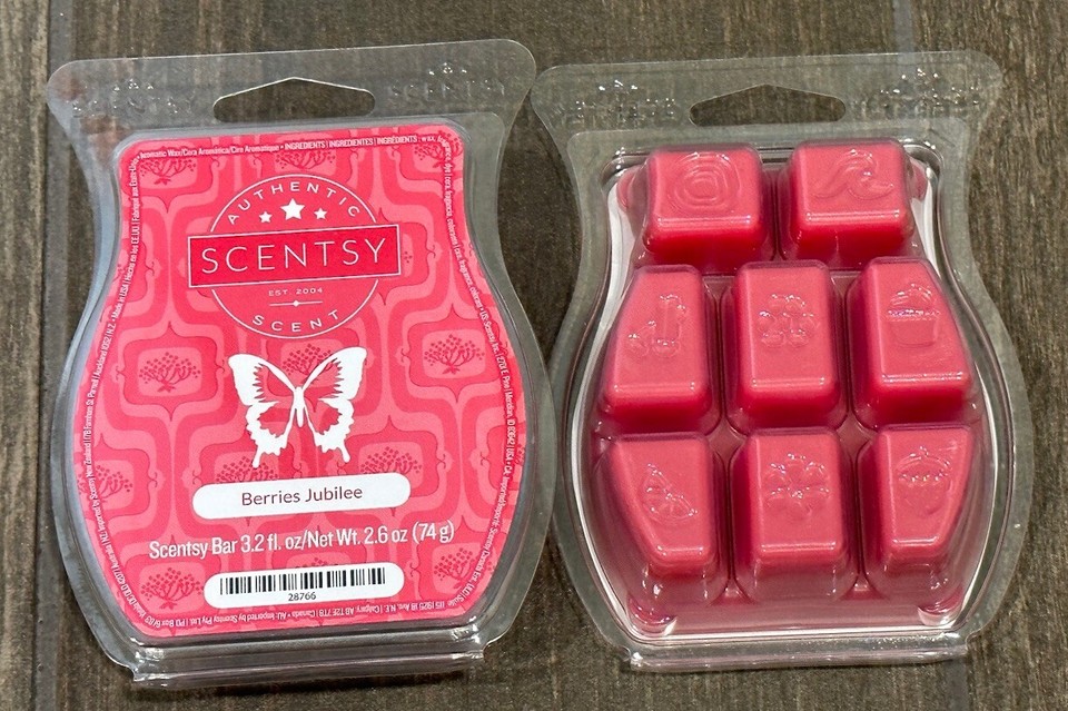 SCENTSY BERRIES JUBILEE Wax Bars Lot of 3 NEW eBay