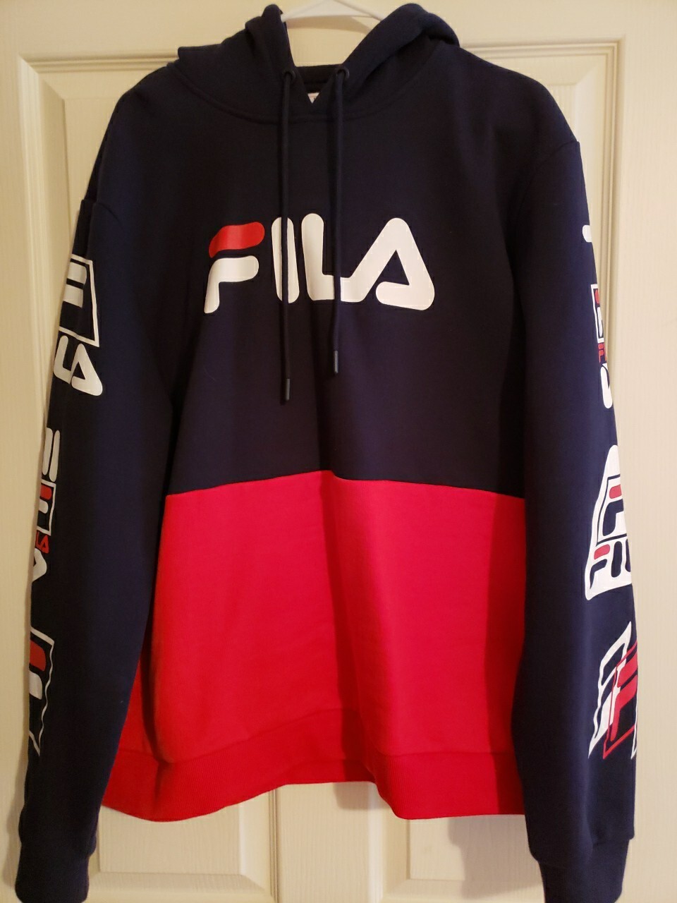 Felpa con cappuccio da uomo Fila taglia XL