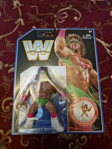 WWE The Ultimate Warrior RETRO SERIES WRESTLING FI...