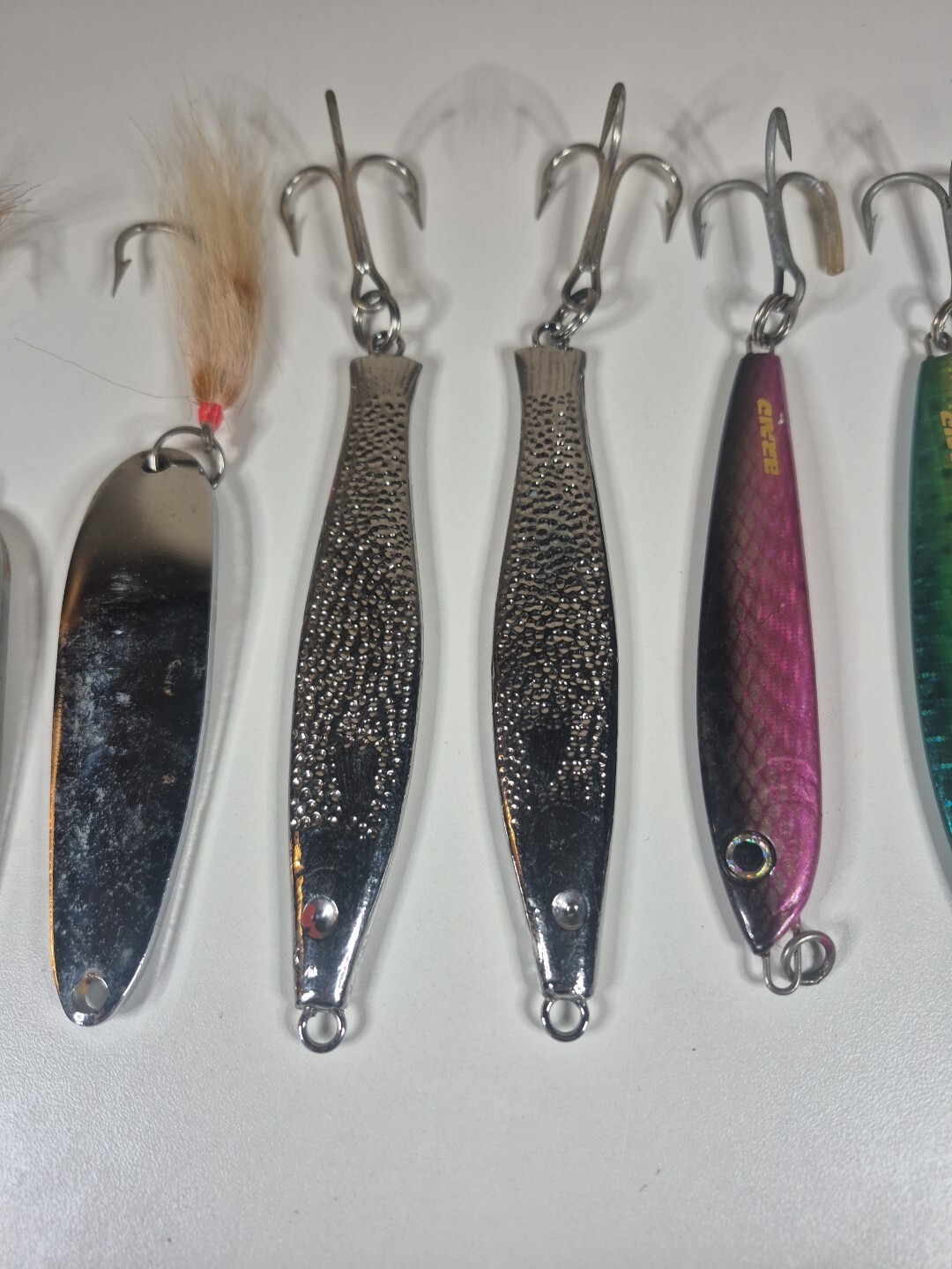 Saltwater Jig Spoons Lot ~ Braid Slammer ~ Evans Stingsilver ~ Krocodile ~ - Image 4
