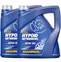 2X4 Liter Mannol 80W-90 Mannol Hypoid GetriebeöL Schaltgetriebe Achsen GL5 GL4