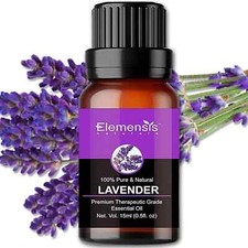 Elemensis Naturals Lavender Essential Oil For Skin And Hair 15ml Pack 3