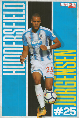 MOTD - POSTER 2017/18 - HUDDERSFIELD TOWN & DENMARK - MATHIAS JORGENSEN