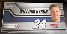 NASCAR 2021 WILLIAM BYRON #24 Liberty University AUTOGRAPHED 1/24 CAR 1/175