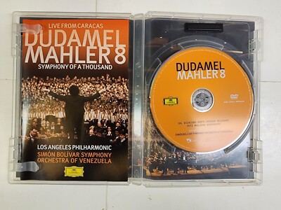 Gustav Mahler: Symphony No. 8 by Gustavo Dudamel (DVD, 2012) FREE