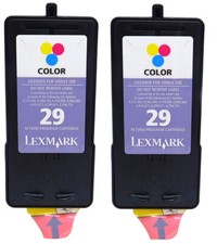 Lexmark 29 Color Ink Cartridge 2 pack