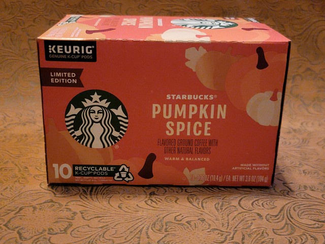 Starbucks Pumpkin Spice K-Cup Coffee 