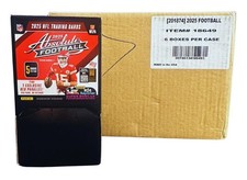2025 Panini Absolute Football Gravity Feed 6 Box Case