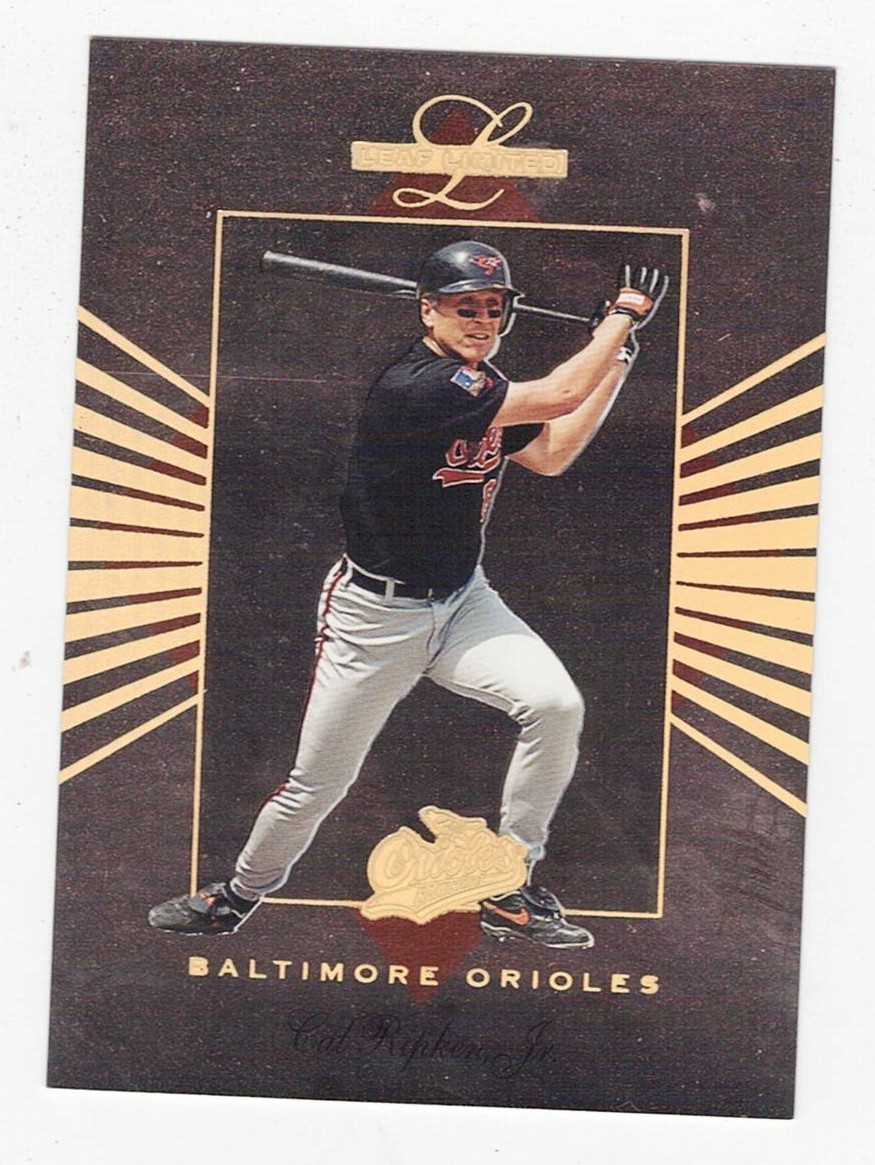 1994 Leaf Limited #7 Cal Ripken Jr. Gold All-Stars # 1383/10000