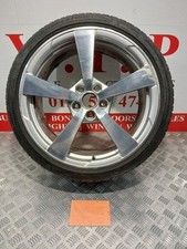 GENUINE AUDI TT 8S S-LINE 19" 9J SILVER DIAMOND CUT ALLOY WHEEL 8S0601025AQ #2