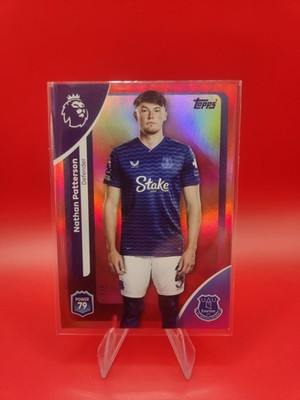 2025-26 Topps Premier League Nathan Patterson #133 1/5 Everton Buchstütze