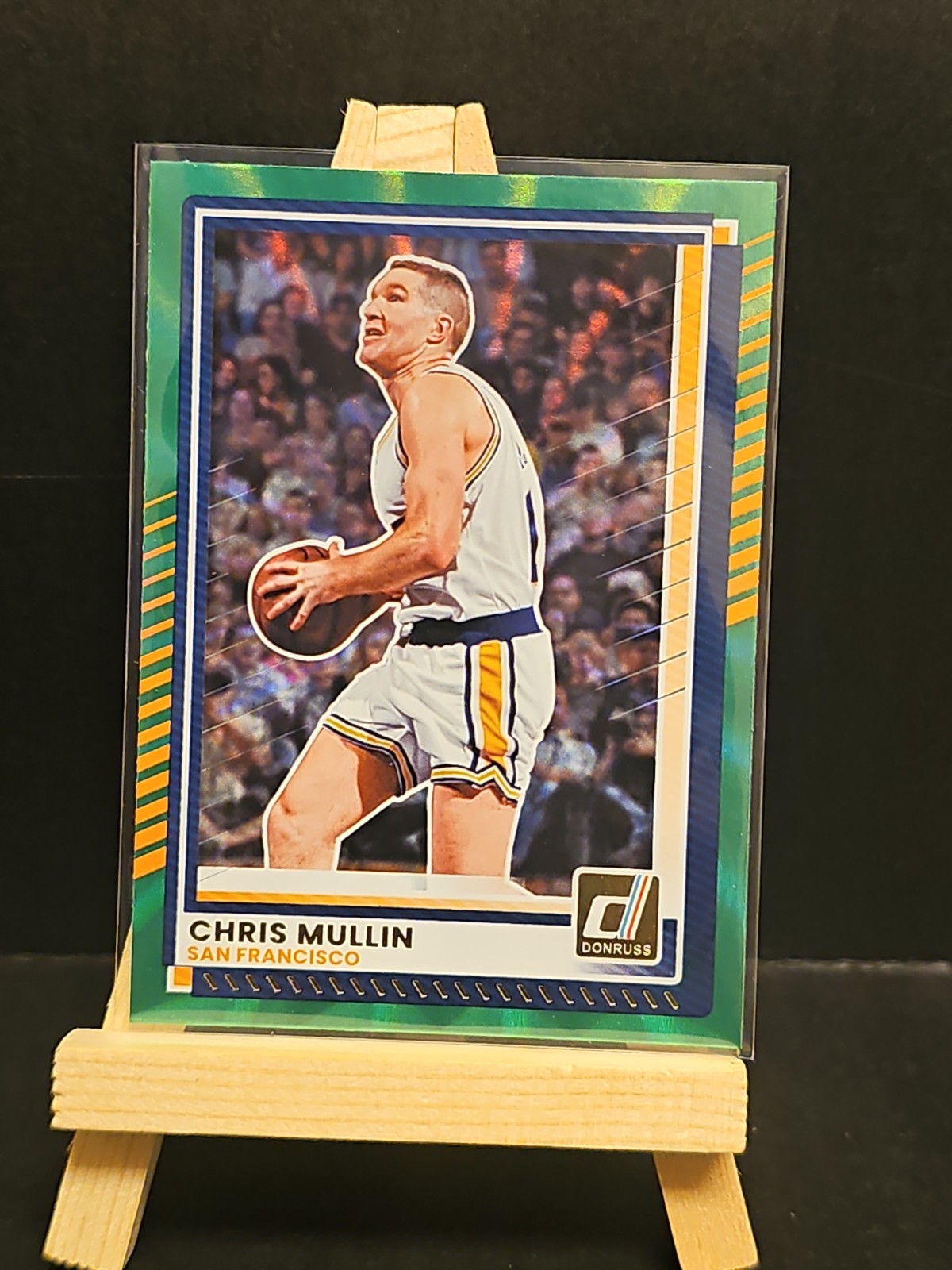 2025-26 Panini Donruss Basketball - Chris Mullin Green Laser #157