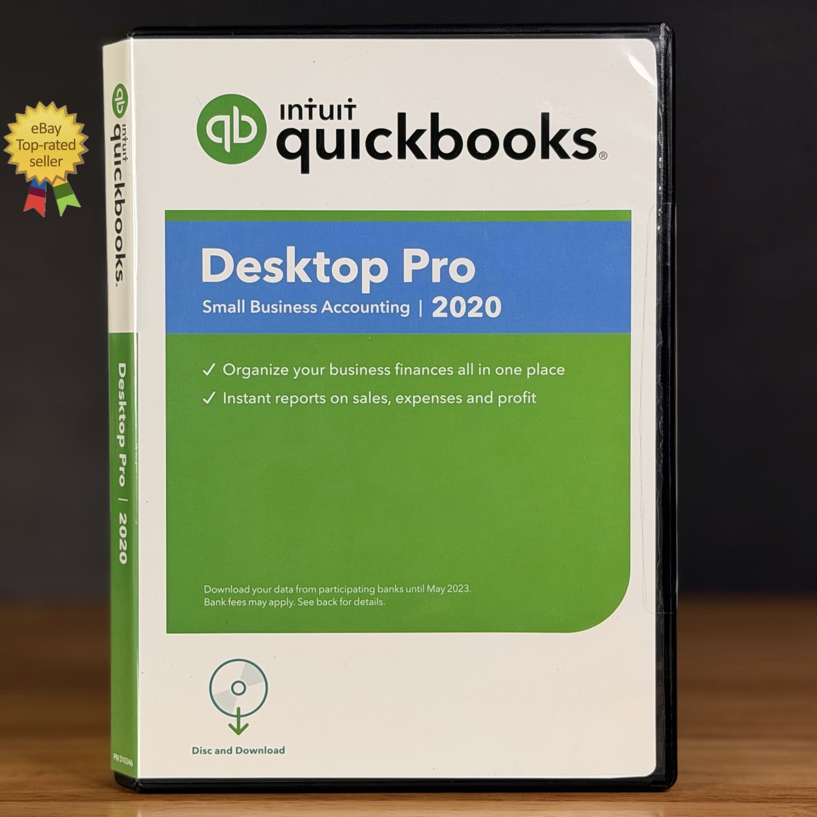 Quickbooks 2020 Desktop Pro Windows Accounting Retail -NO SUBSCRIPTI0N- TESTED