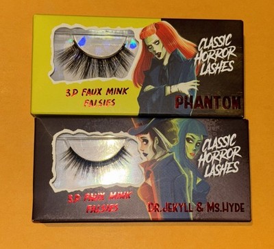 Set Of 2 BNIB Classic Horror Lashes 3 D Faux Mink Falsies Eye Lashes 