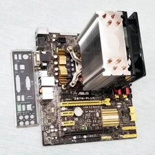 ASUS Z87M-PLUS Motherboard LGA 1150 W/  i5-4670 8GB RAM CPU Fan Heatsink
