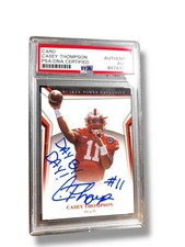 Casey Thompson #11 Nebraska Cornhusker Football Certified Husker Card