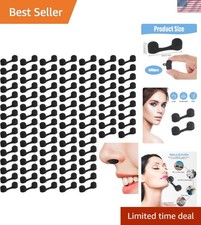 100 Pieces Nose Plug Filter Disposable Nose Dust Filters Bulk Sponge Nostril Fil