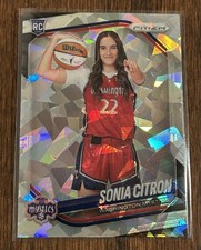 2025 Panini Prizm WNBA #148 Sonia Citron RC Silver Ice Variation - Mystics