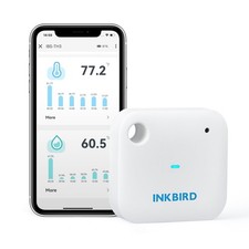 INKBIRD WiFi Thermometer Hygrometer Monitor Smart Temp Humidity Sensor
