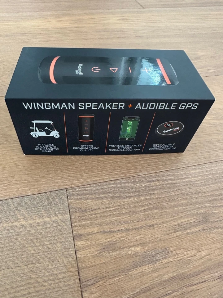 Wingman Speaker Audible GPS, Lotteriegewinn, neu in Orginalverpackung