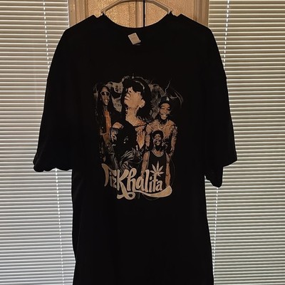 Wiz Khalifa Good Vibes Only Tour Men's 3XL Black Graphic T-Shirt