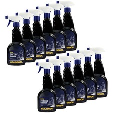 MANNOL 12x 500 ml Textile Cleaner Sitz + Polster Reiniger Fußmatten Reinigung