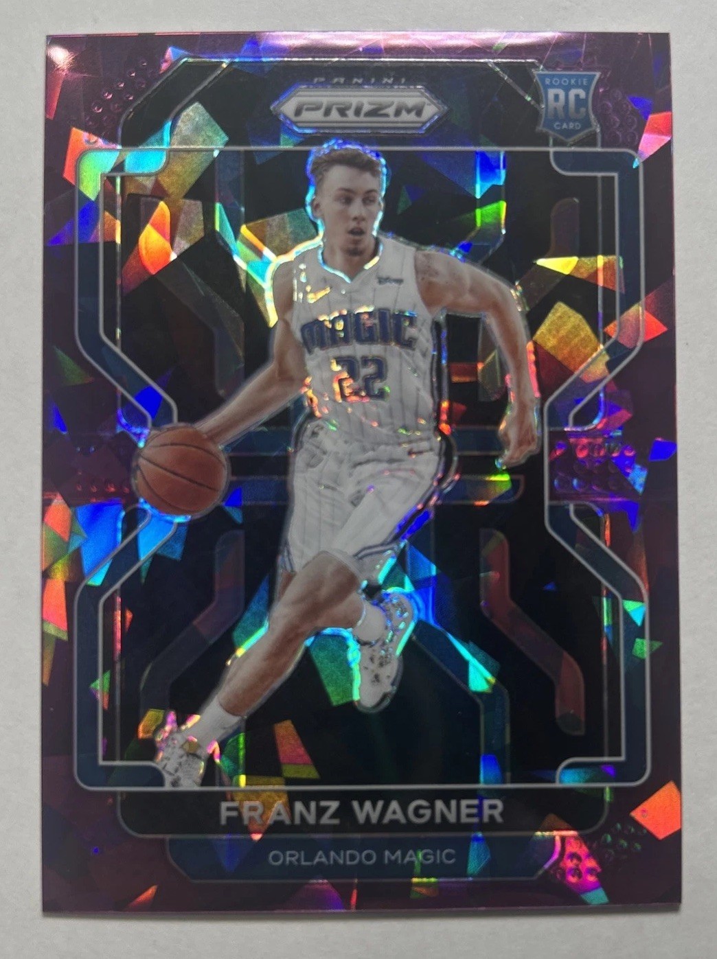 2021-22 Panini Prizm - Franz Wagner #310 Purple Ice Prizm /149 (RC)