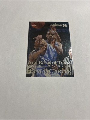 1998 COLLECTORS EDGE IMPULSE 98 ALL AMERICAN VINCE CARTER #35 RAPTORS MSK 9Z