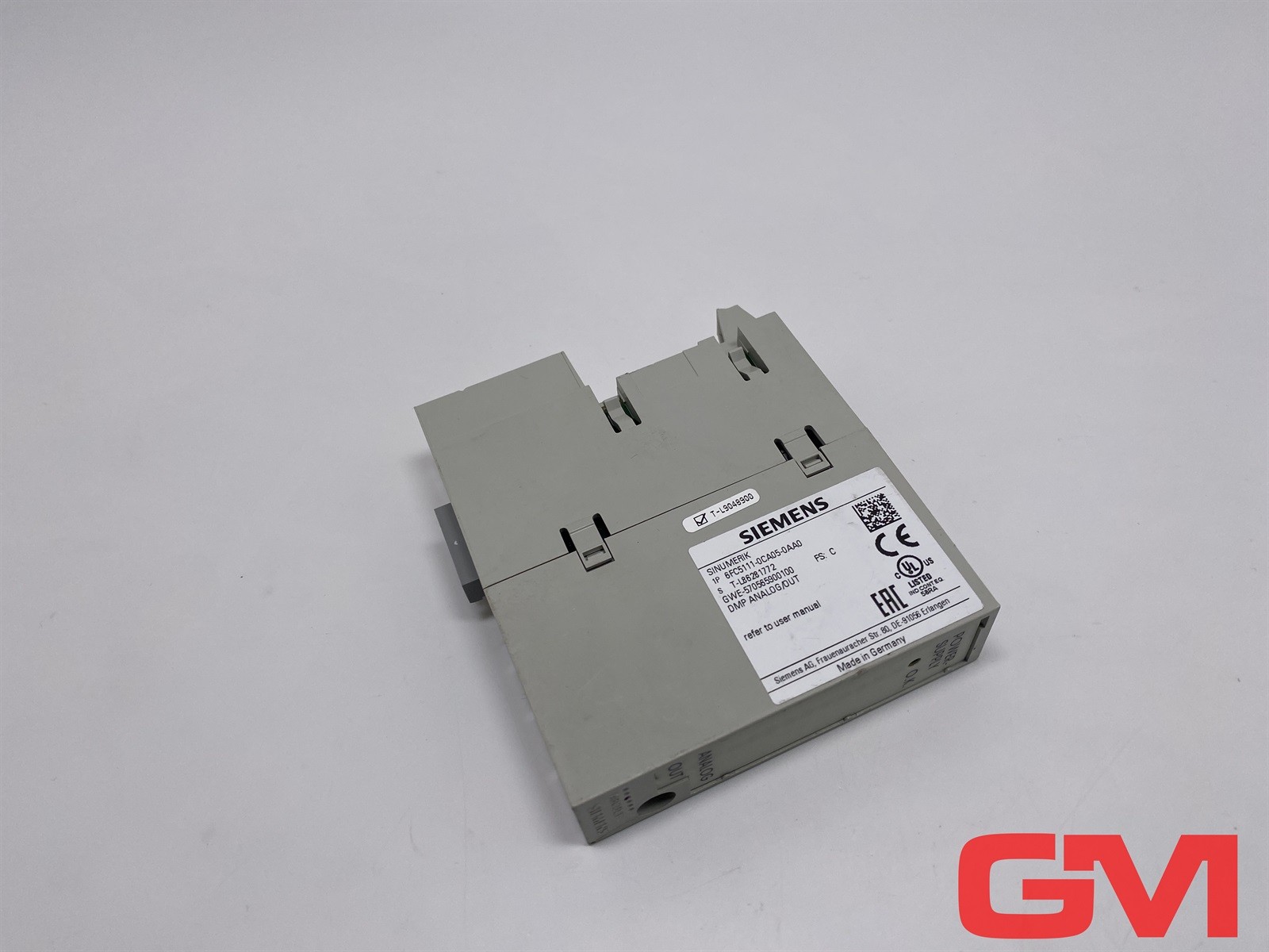 Siemens Module 6FC5111-0CA05-0AA0 Electronic Module 1 Output Analog Ver. C