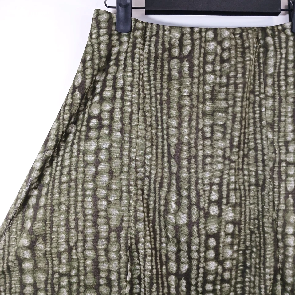 Falda Nine & Co Pequeña Verde Línea A Falda Ligera Foto 2 de 4