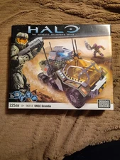 RARE! Halo Mega Bloks UNSC Gremlin Set 96818 Vehicle & Mini Figures Complete NEW