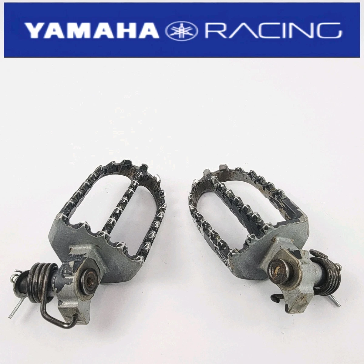 Yamaha Black Motorcycle Foot Pegs & Pedal Pads for sale | eBay