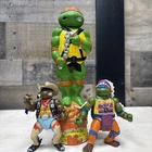 Vintage TMNT Wacky Wild West Toy Lot LEO AND DONATELLO