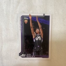 Topps 2025-26 Rookie Ace Bailey #205 Utah Jazz Basketball Card