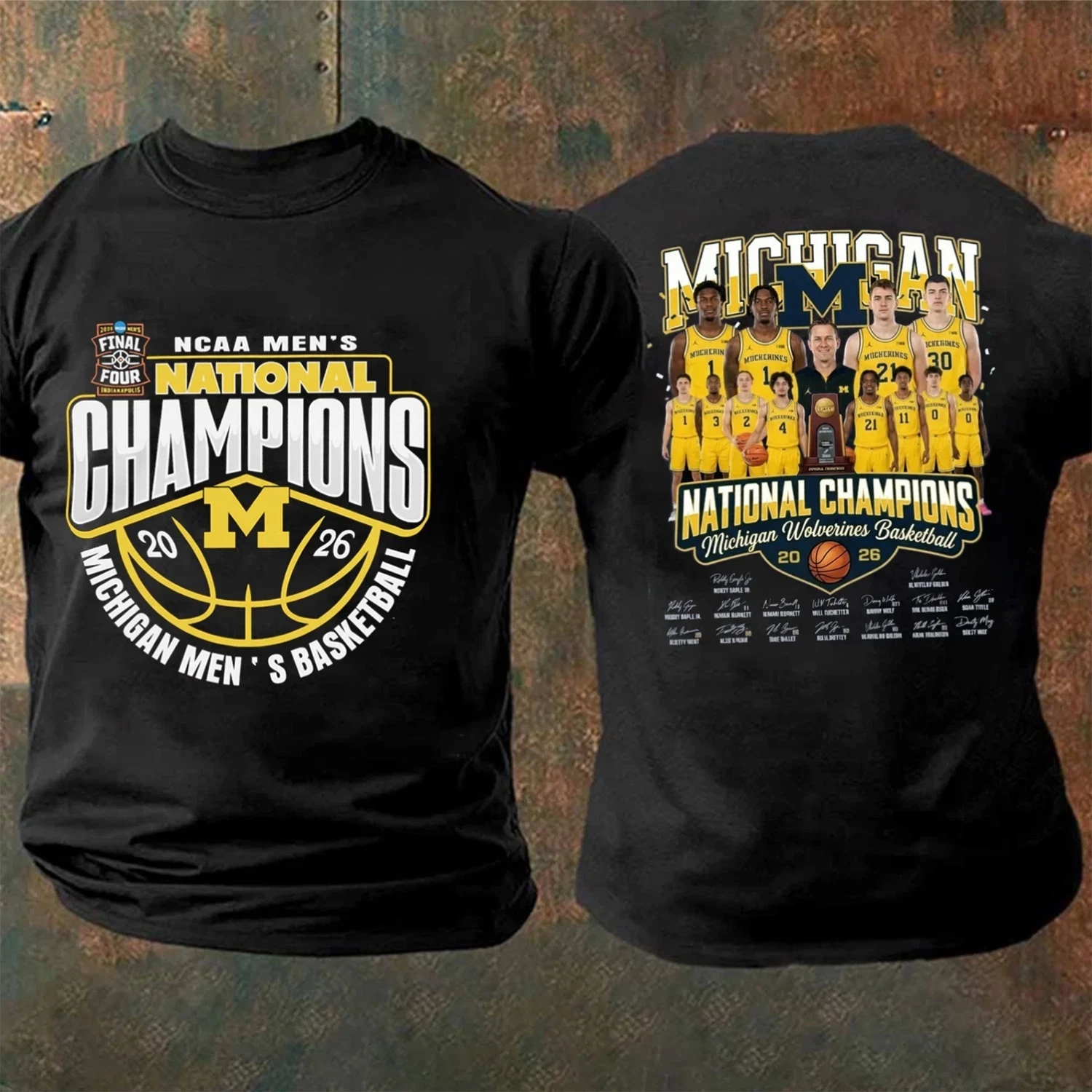 Michigan Wolverines won the 2026 Men’s Basketball National Champions
