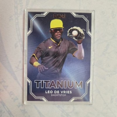 2025 Pulse Foundry Baseball Card Leo De Vries Titanium 15/39