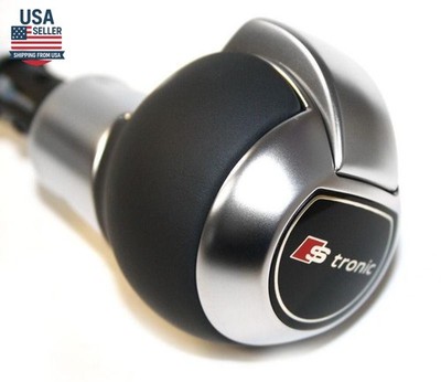 AUDI A6 A5 A4 A3 DSG S Tronic Shifter Handle Geat Shift Knob 8X1713141SKH Genuin