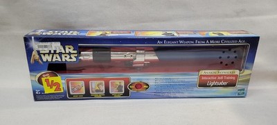 2002 Hasbro Interactive Jedi Training Anakin Skywalker Electronic Lightsaber