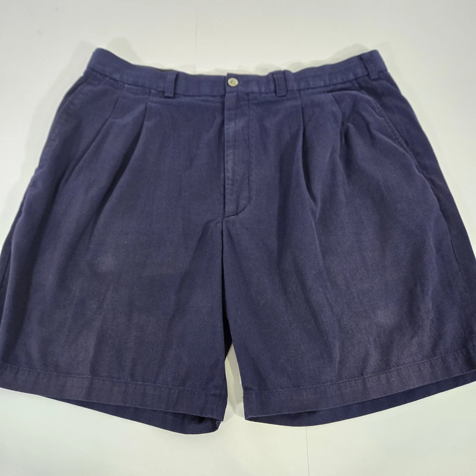 Pantalones cortos de golf Ping azul marino para hombre talla 40 Foto 3 de 4