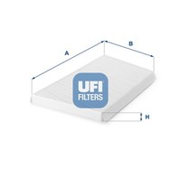 Ufi 53.094.00 Innenraumfilter FüR M-B C CL203 T-MODEL S202 S203 W203 Clc Clk
